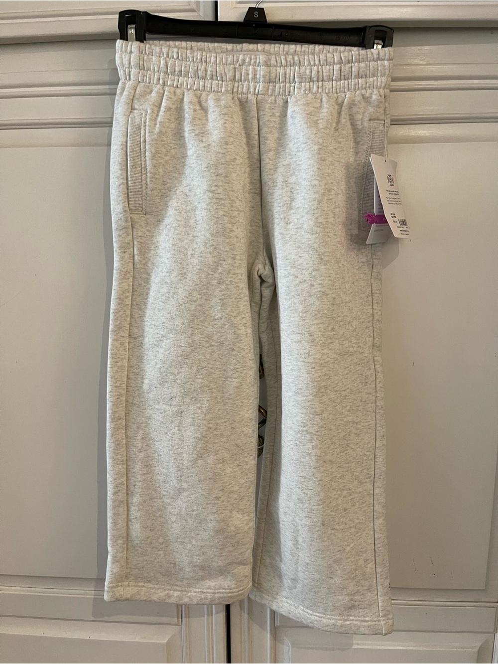 Athleta Light Heather Gray Kids Sweatpants